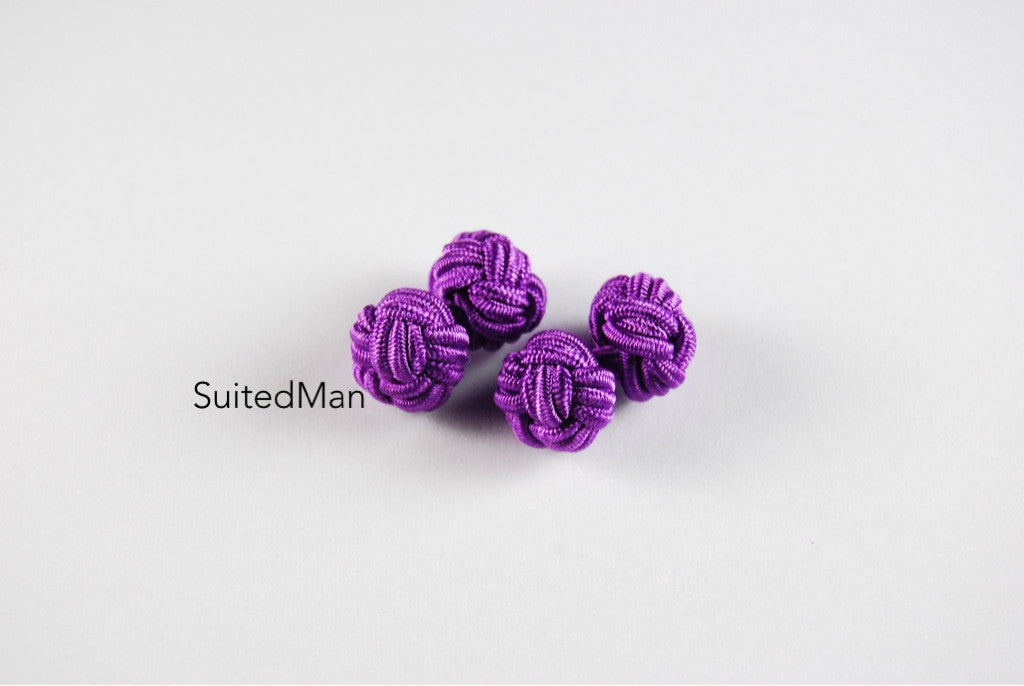 Silk Knot, Purple - SuitedMan