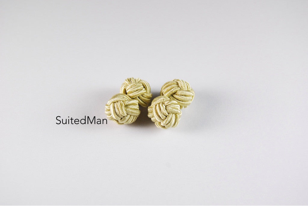 Silk Knot, Sand - SuitedMan