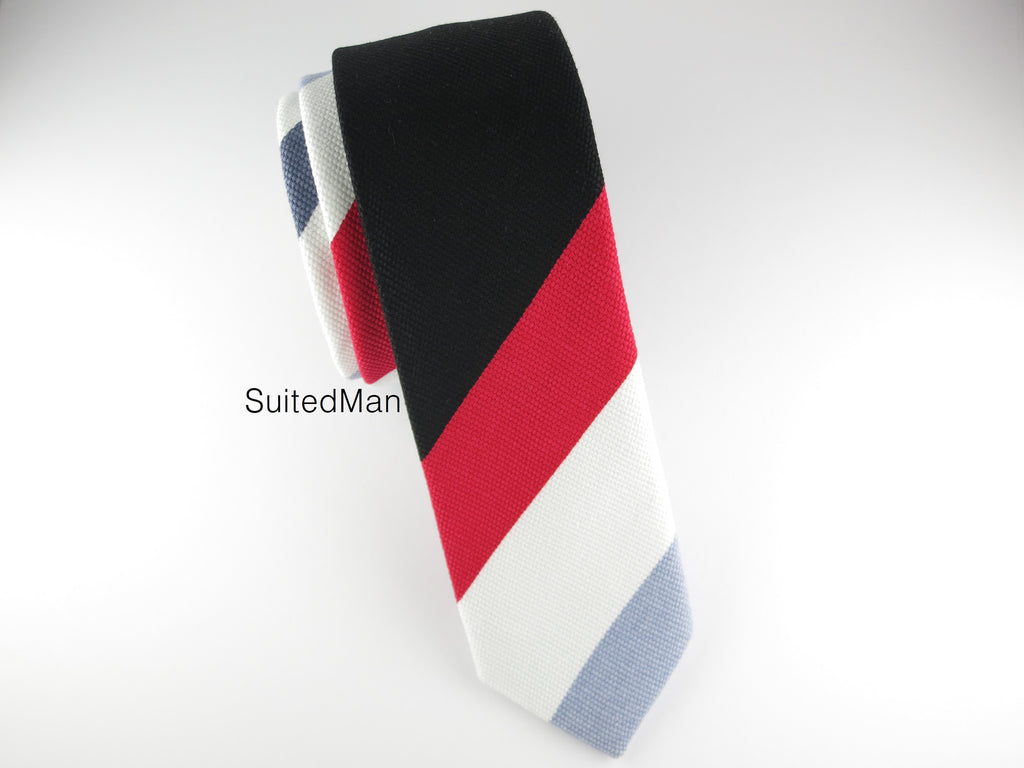 Tie, Multicolor Stripes I - SuitedMan