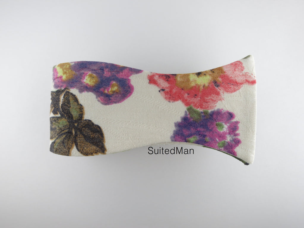 Floral Bow Tie, Vivid Bloom - SuitedMan