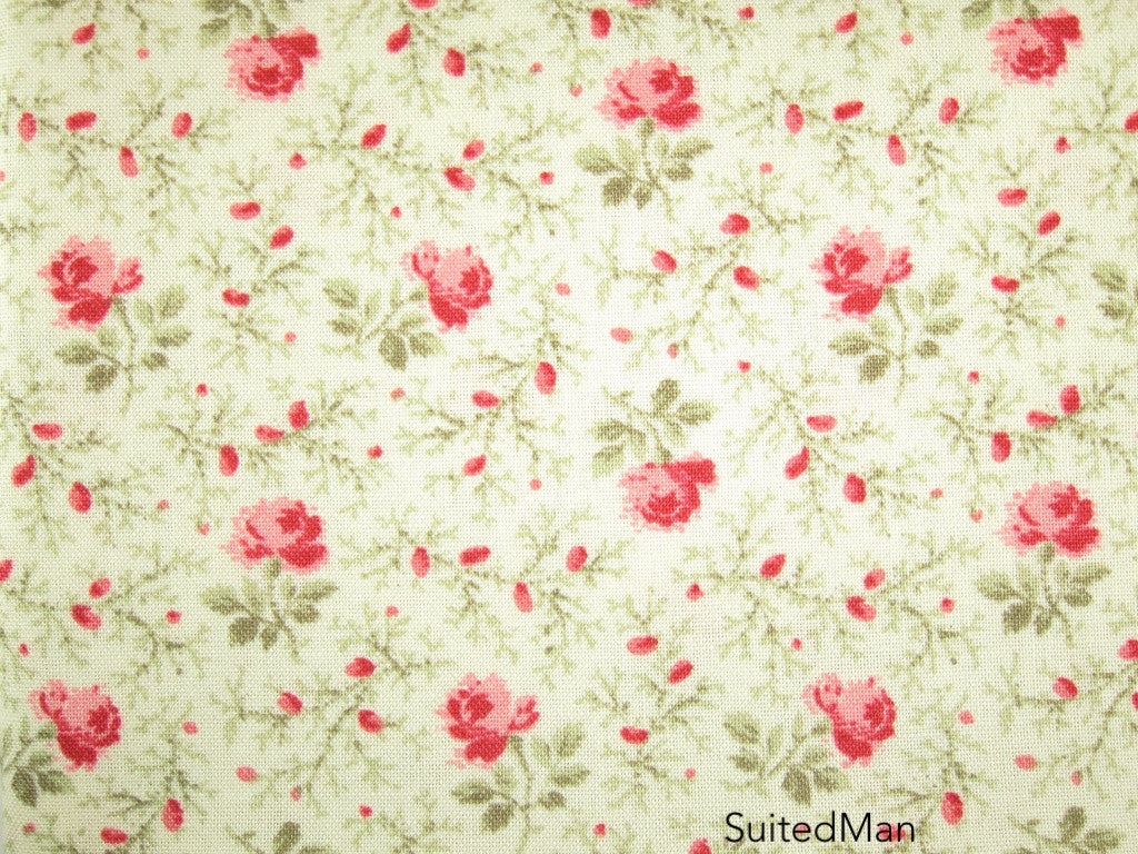 Pocket Square, English Rose (Extremely Limited) - SuitedMan