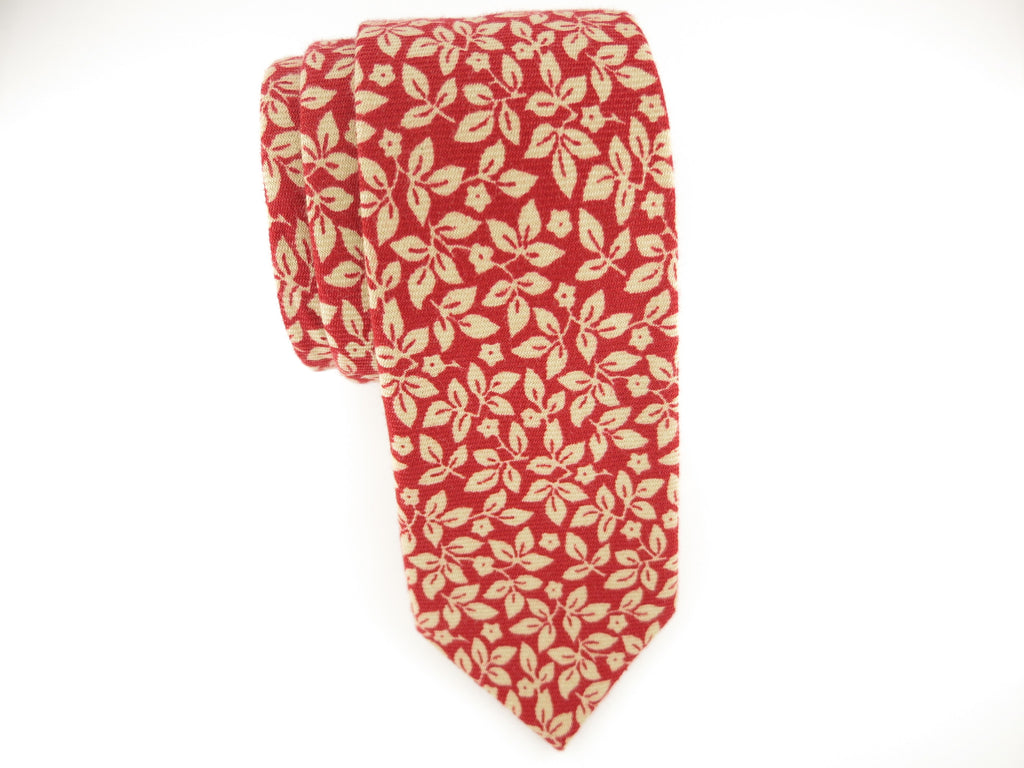 Floral Tie, Autumn Leaves - SuitedMan