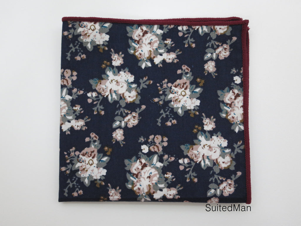 Pocket Square, Vintage Bloom - SuitedMan
