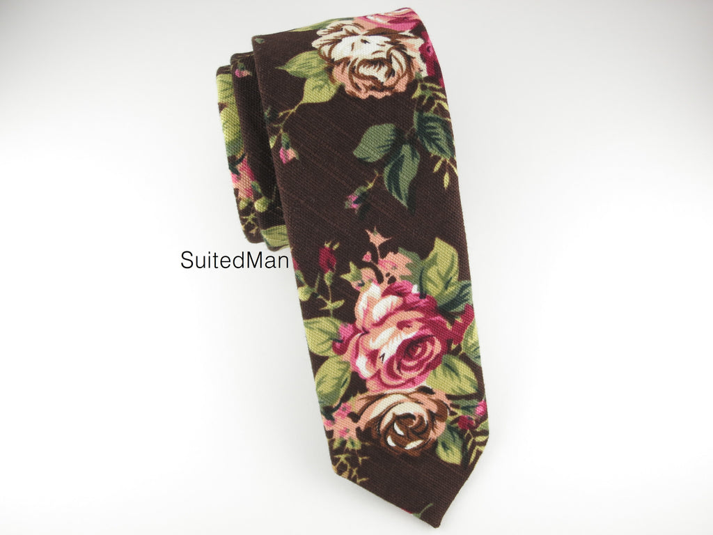 Floral Tie, Autumn Bloom - SuitedMan