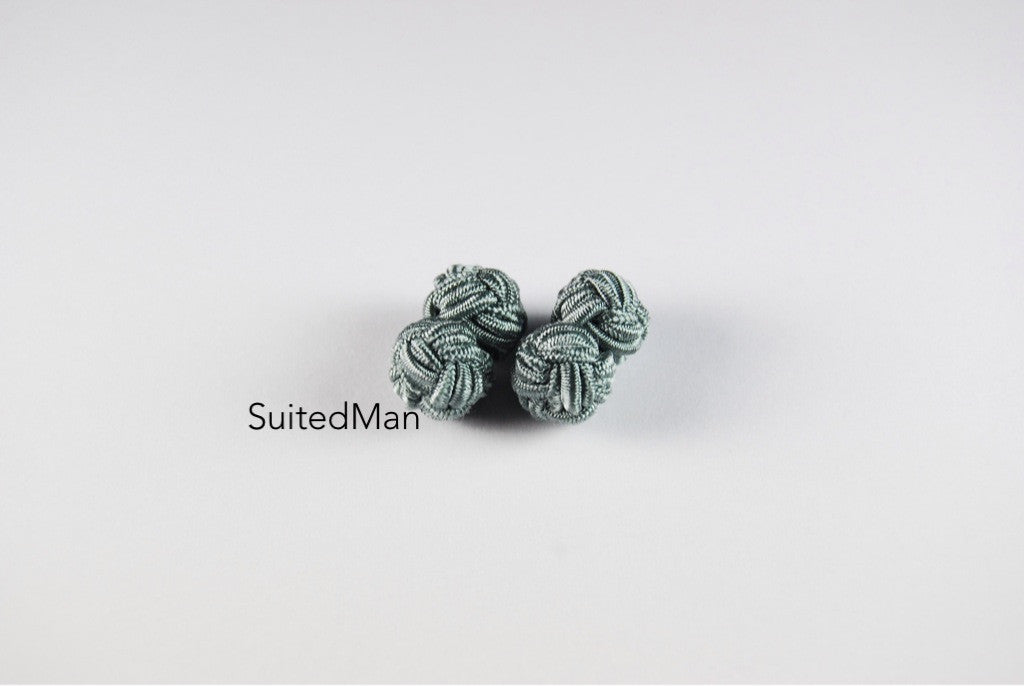 Silk Knot, Storm Grey - SuitedMan