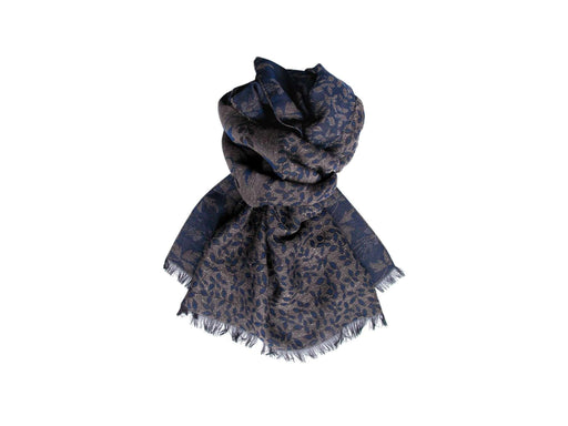 SuitedMan D'Italia Scarf, Floral, Blue - SuitedMan