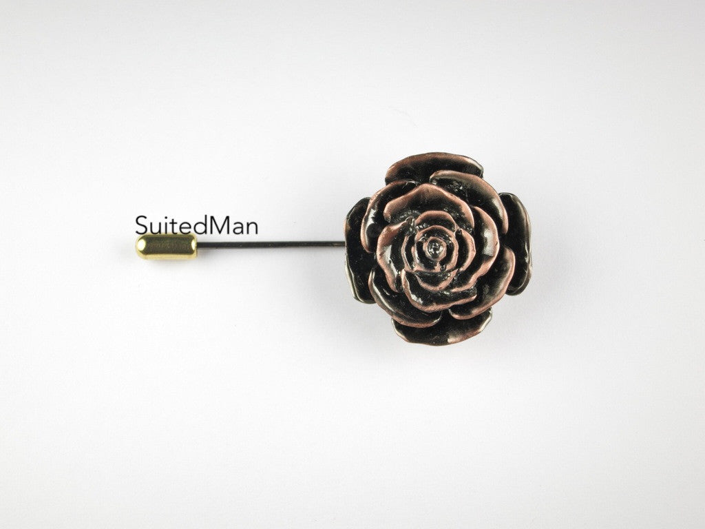 The Metal Rose, Rose Gold - SuitedMan