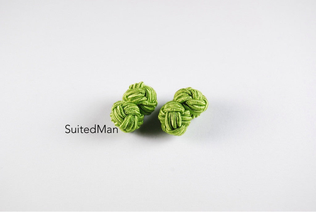 Silk Knot, Olive - SuitedMan