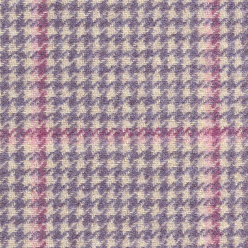 SuitedMan D'Italia Waistcoat, Houndstooth Coigach, Pink/Lilac - SuitedMan