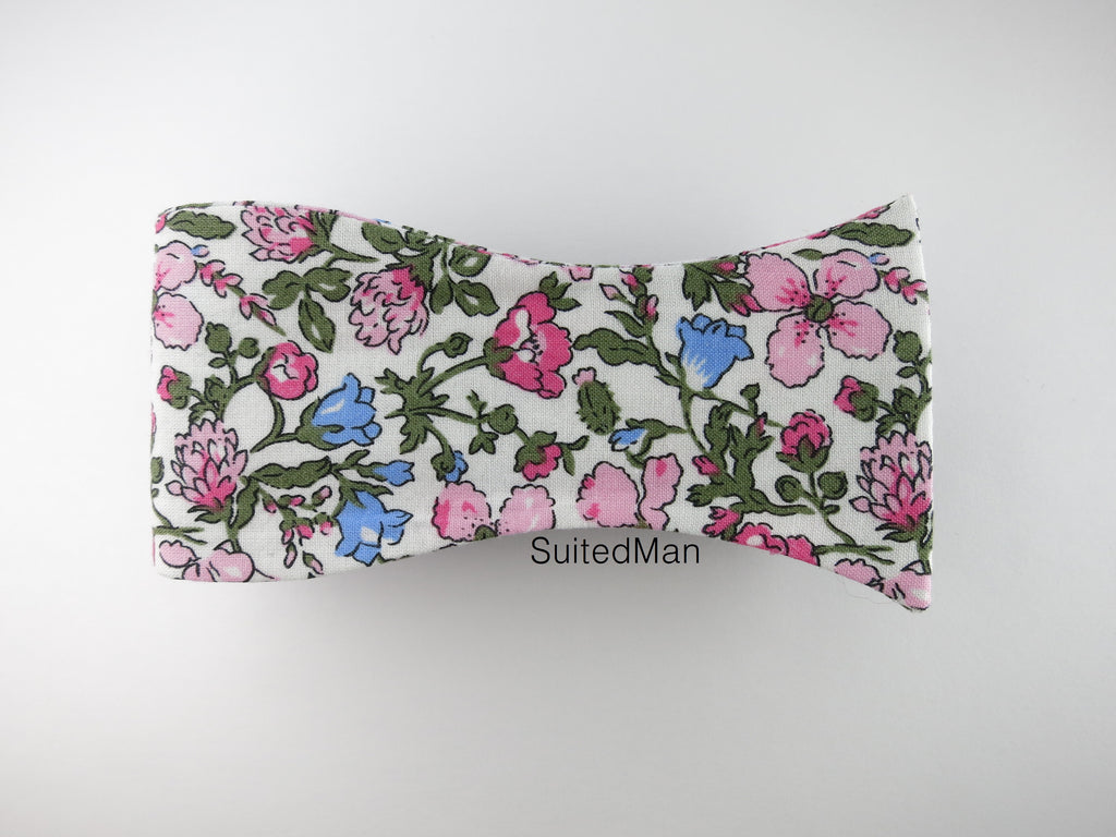 Floral Bow Tie, Antique Petite Bloom - SuitedMan