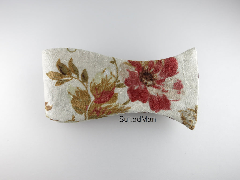 Floral Bow Tie, Autumn Scroll - SuitedMan