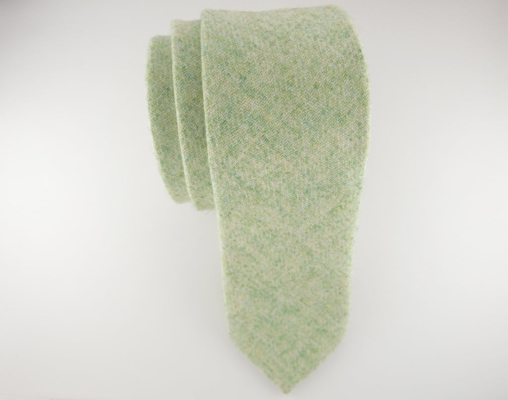 Tie, Wool, Mint - SuitedMan