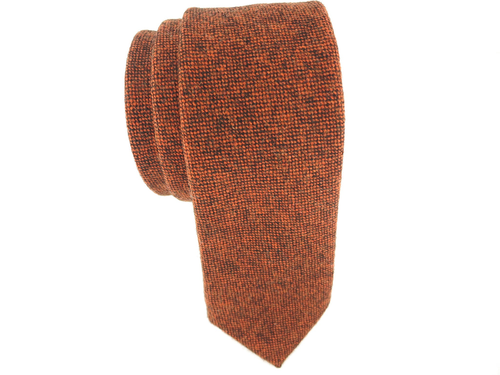 Tie, Wool, Sienna - SuitedMan