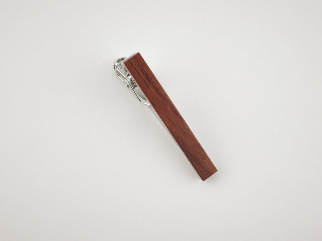 Wood Tie Clip, Macaranduba - SuitedMan