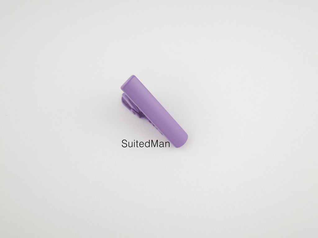 Tie Clip, 1.125", Lavender - SuitedMan