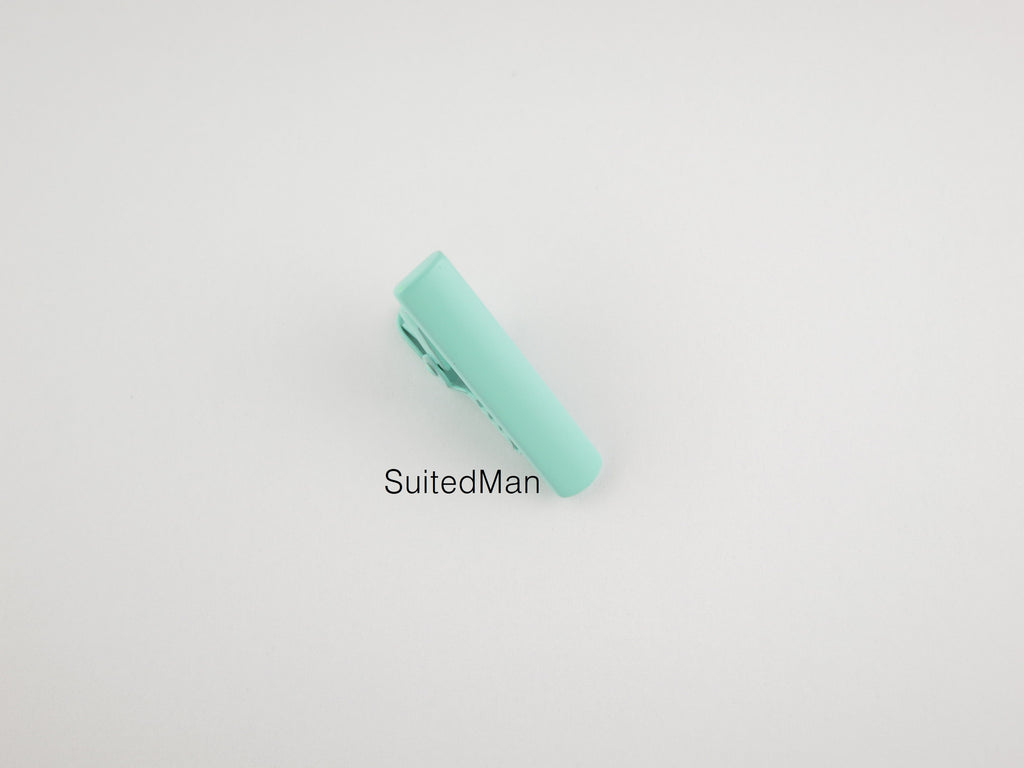 Tie Clip, 1.125", Seafoam Green - SuitedMan