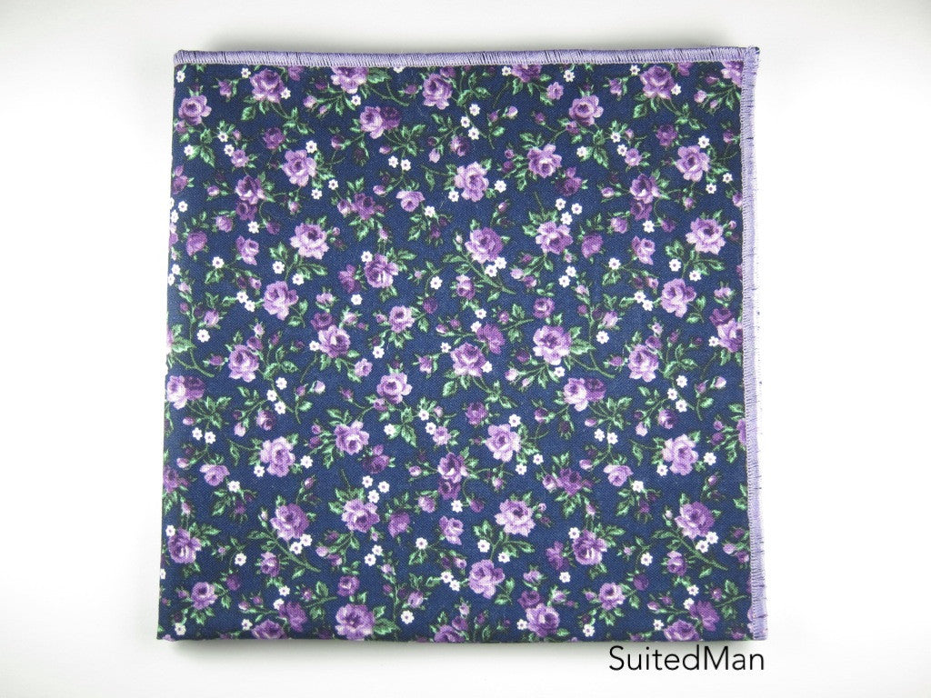 Pocket Square, Lavender Rose - SuitedMan
